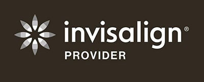 The image shows a logo with the text  Invisalign  prominently displayed on top of a stylized letter  I . Below this, there s a tagline that reads  PROVIDER . The background is neutral, and the overall style appears to be a corporate or branding image.